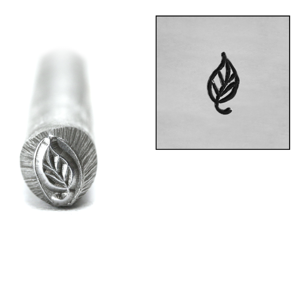 Metal Stamping Tools Leaf Metal Design Stamp, 5mm